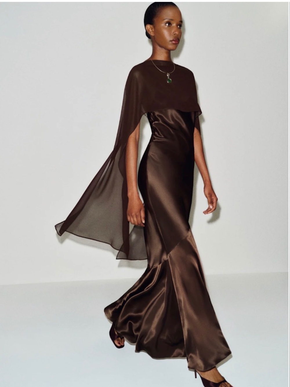 Reformation Petites Tiffani Silk Dress